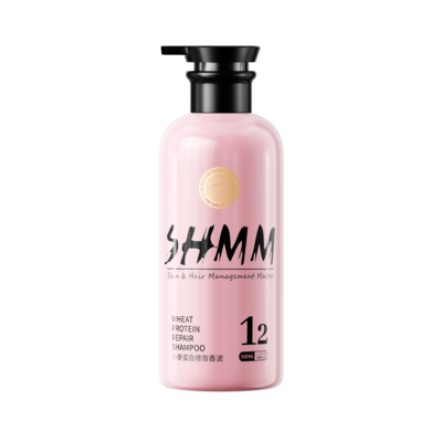 Очищающий, Увлажняющий и Питающий шампунь SHMM Wheat Protein Repair Shampoo