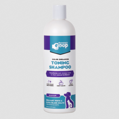 Отбеливающий Groomer's Goop Snow White Toning Shampoo 473 мл
