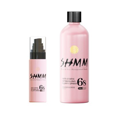 Спрей антистатик-антиколтун для объемной шерсти SHMM Anti-static Detangling  Fluffy Spray
