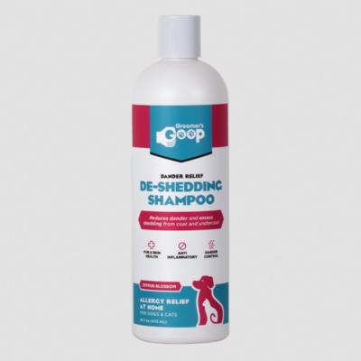 Шампунь для экспресс-линьки Groomer Goop Dander Relief De-Shedding 473 мл